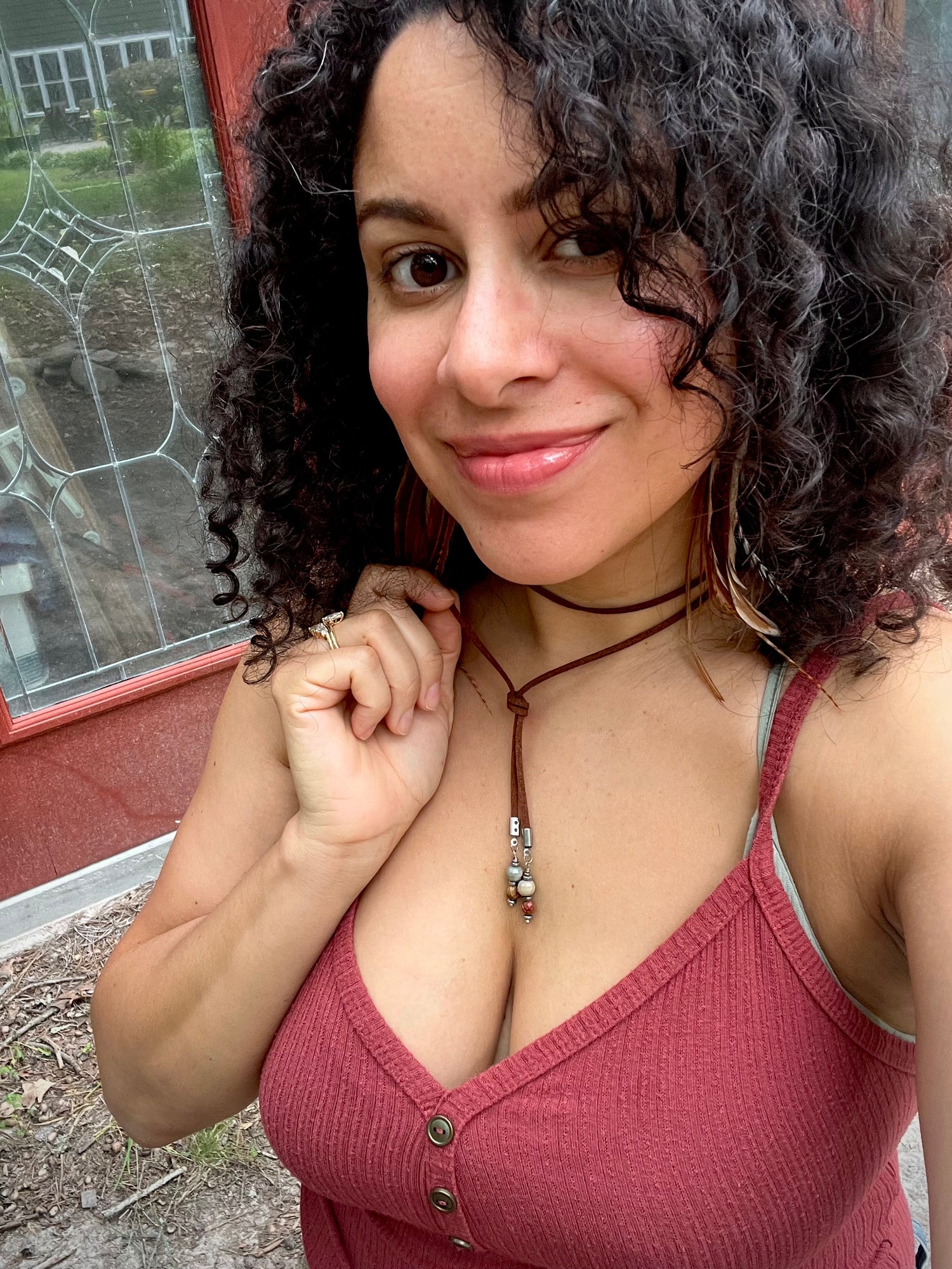 Suede Lariat Necklaces + Earring Sets