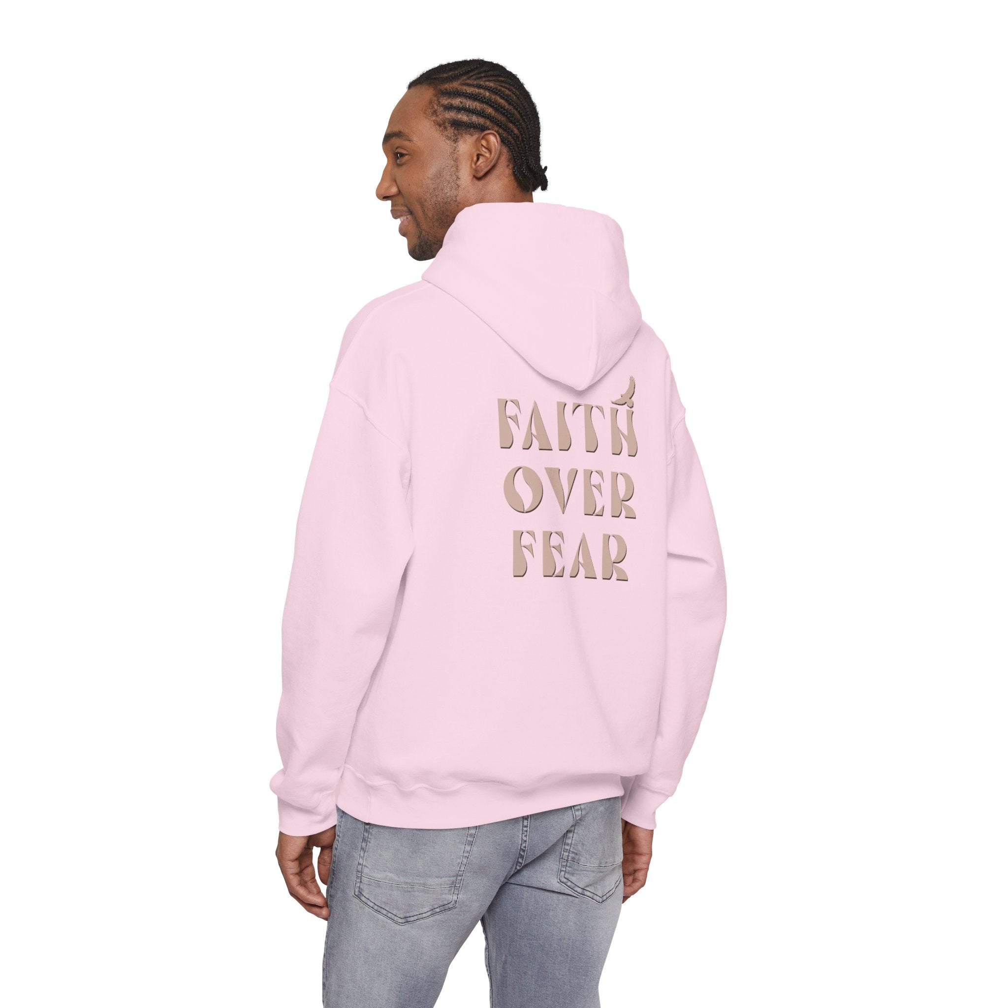 Faith Over Fear Hoodie — Inspirational Pullover