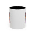Snowboarding  Sasquatch Coffee Mug - 'Pray for The Legs' Retro Sunset Accent Mug (11/15oz)