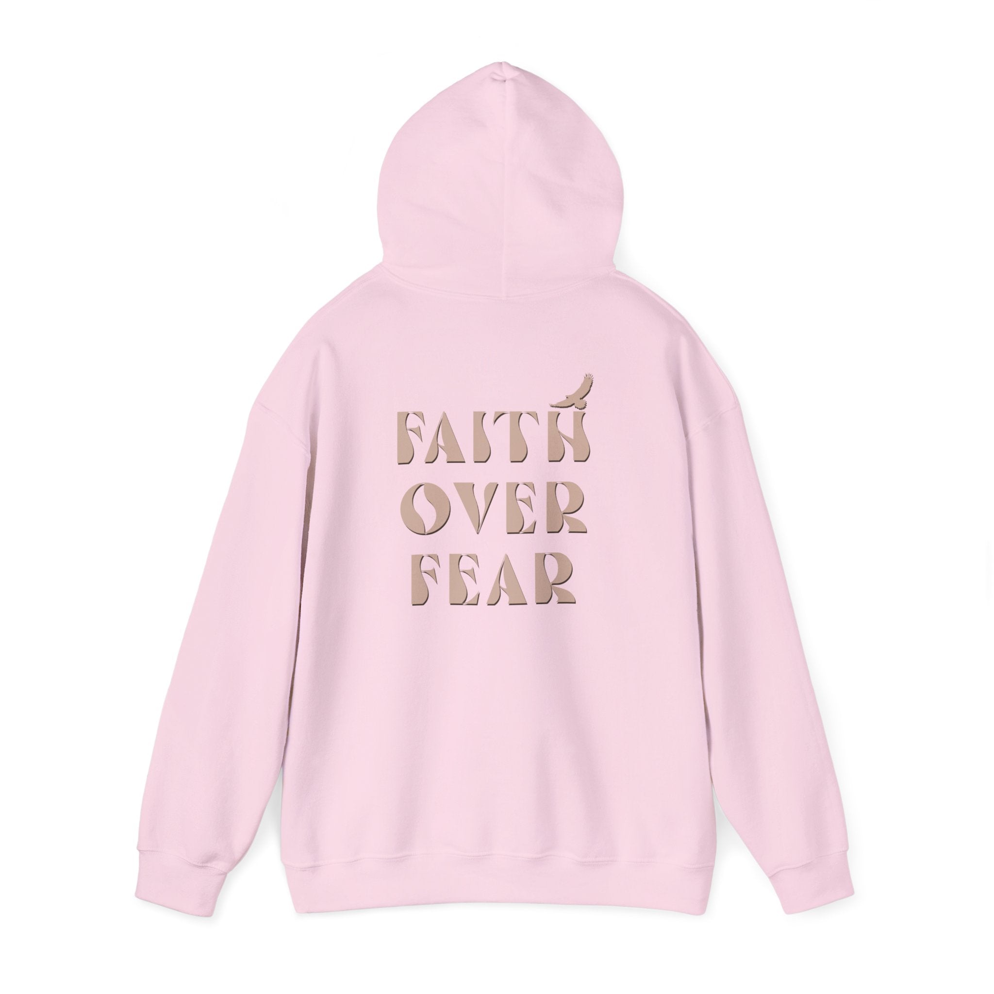 Faith Over Fear Hoodie — Inspirational Pullover