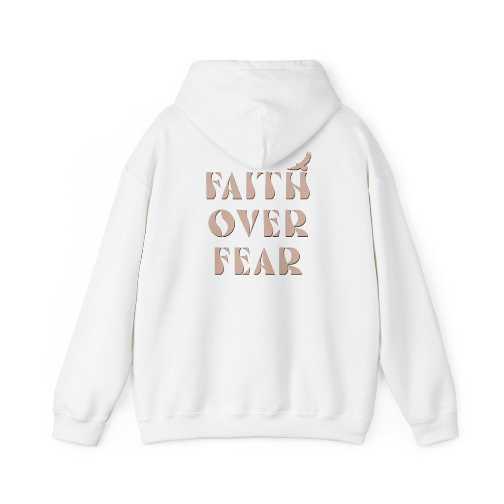 Faith Over Fear Hoodie — Inspirational Pullover