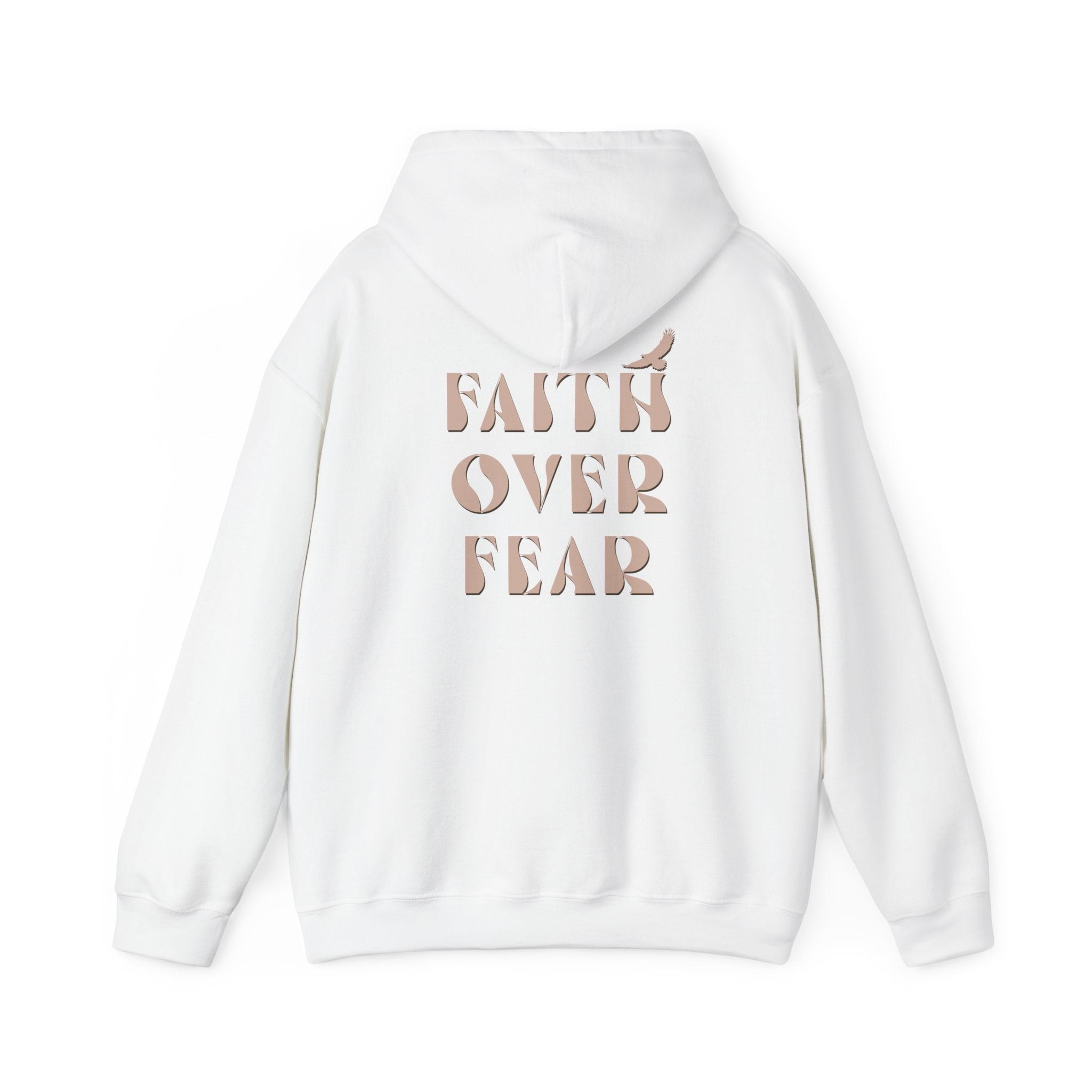 Faith Over Fear Hoodie — Inspirational Pullover