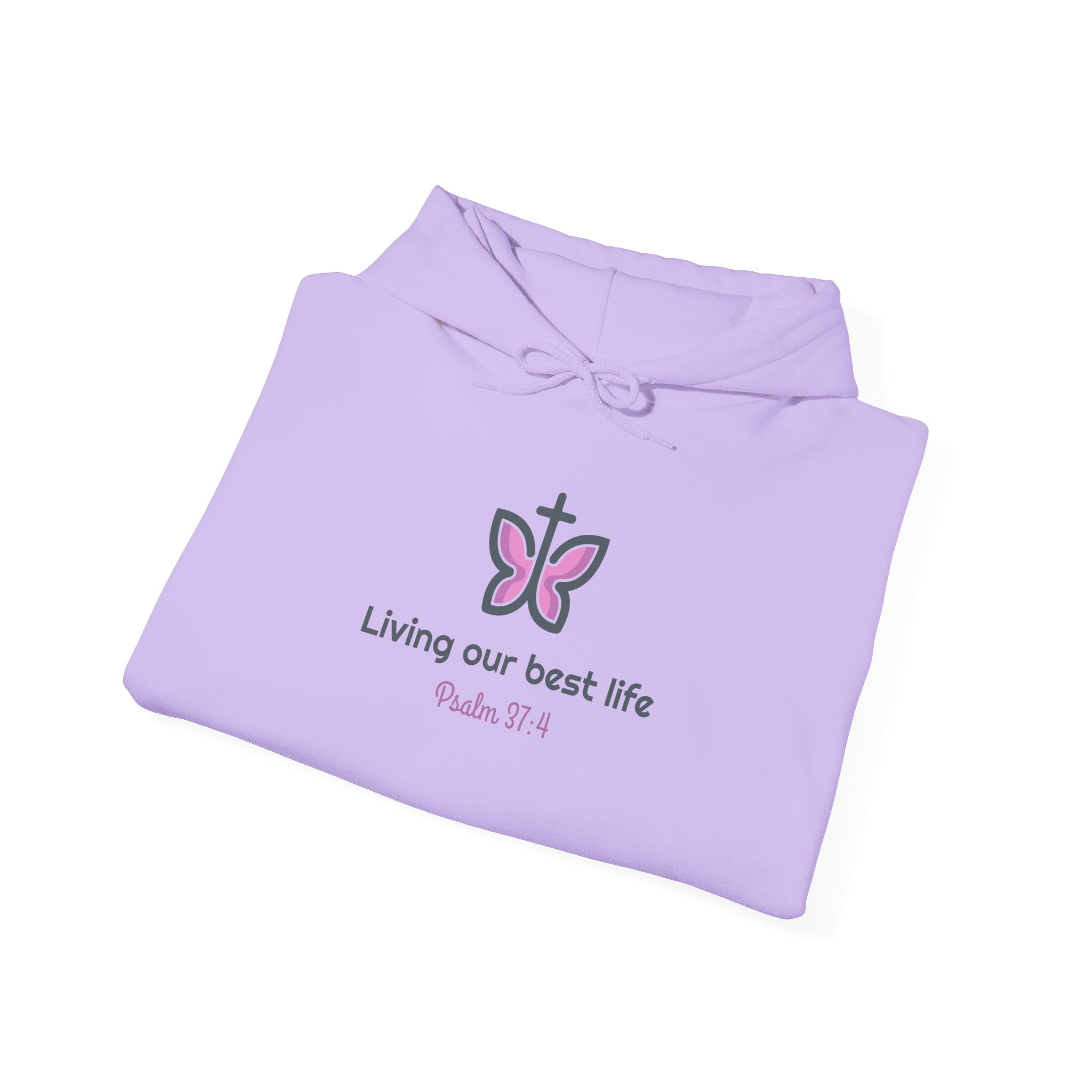 Living Our Best Life Inspirational Hoodie