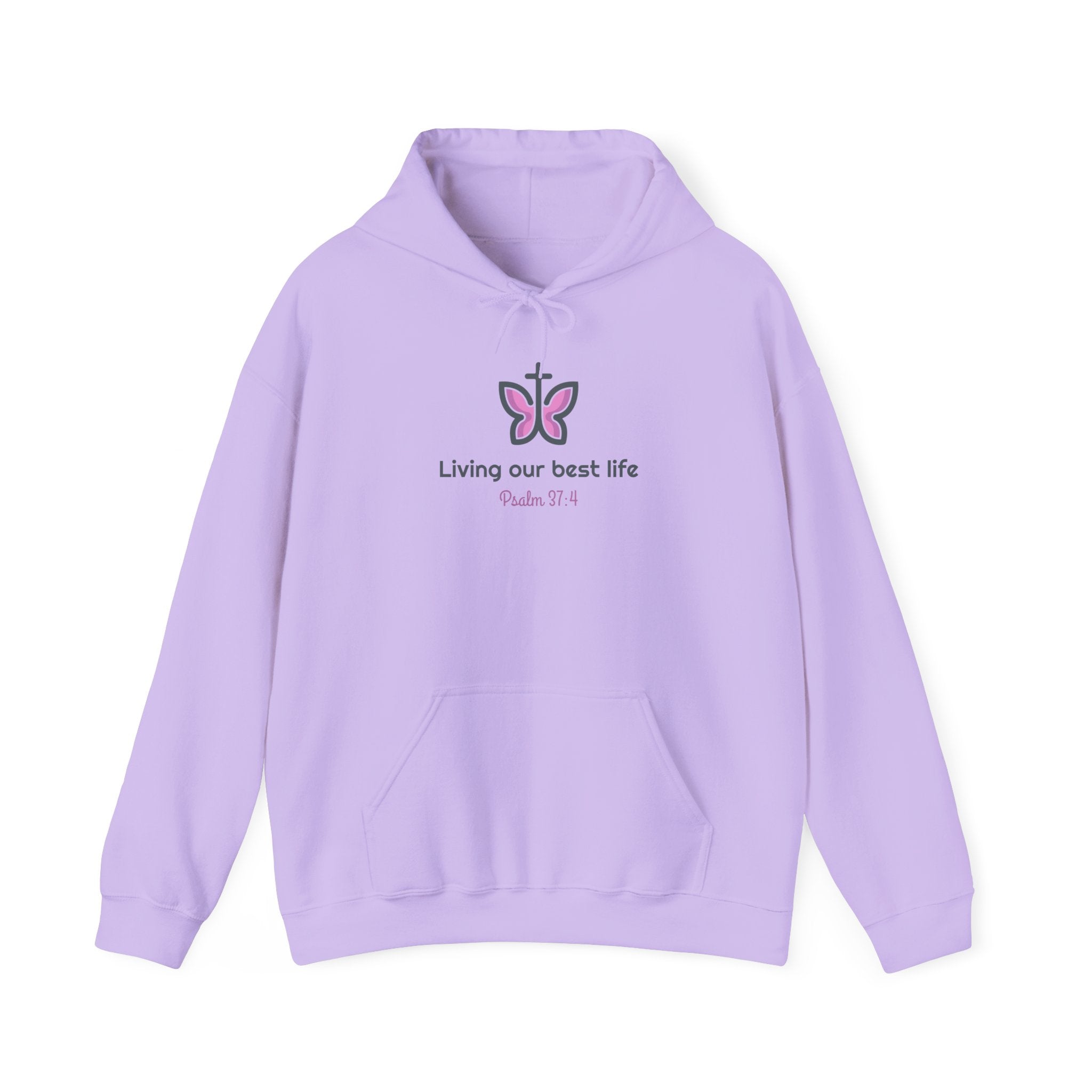 Living Our Best Life Inspirational Hoodie