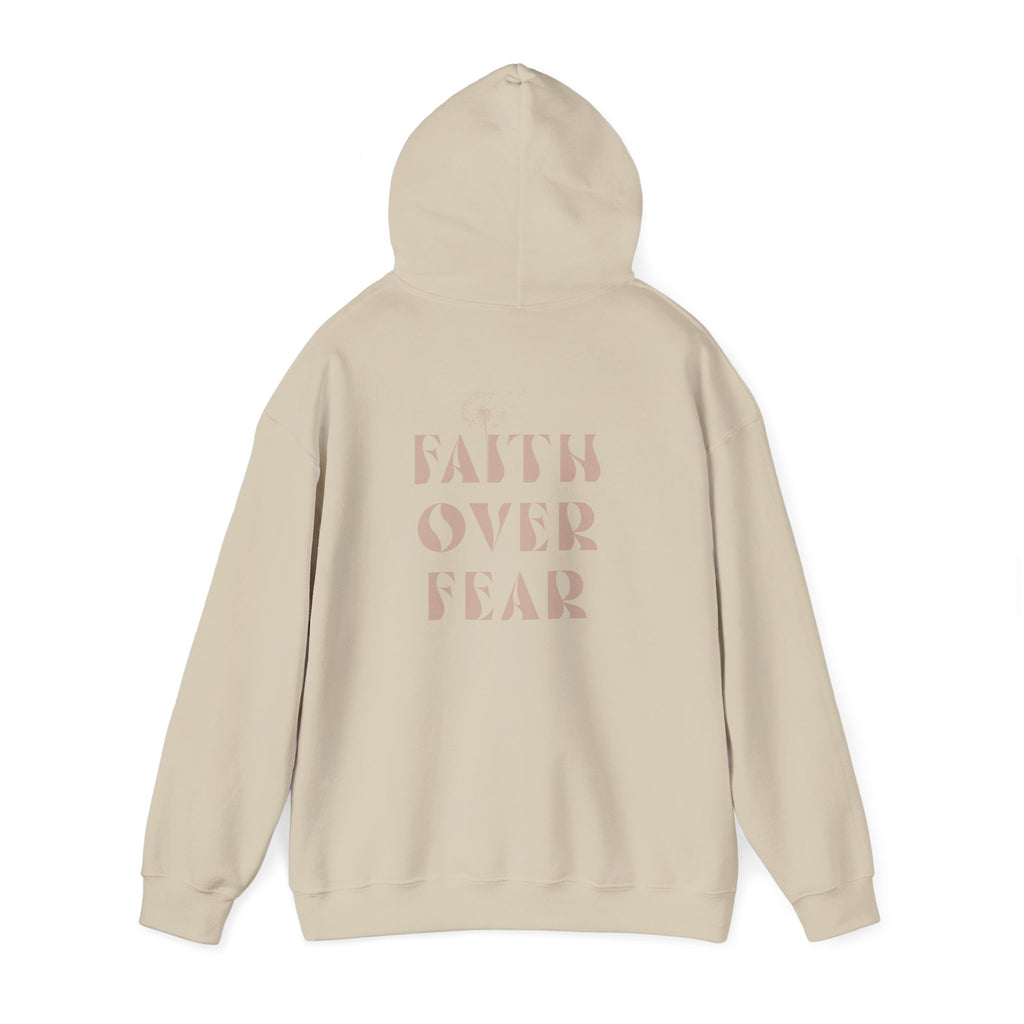 Faith Over Fear Hoodie — Inspirational Pullover Hoodie