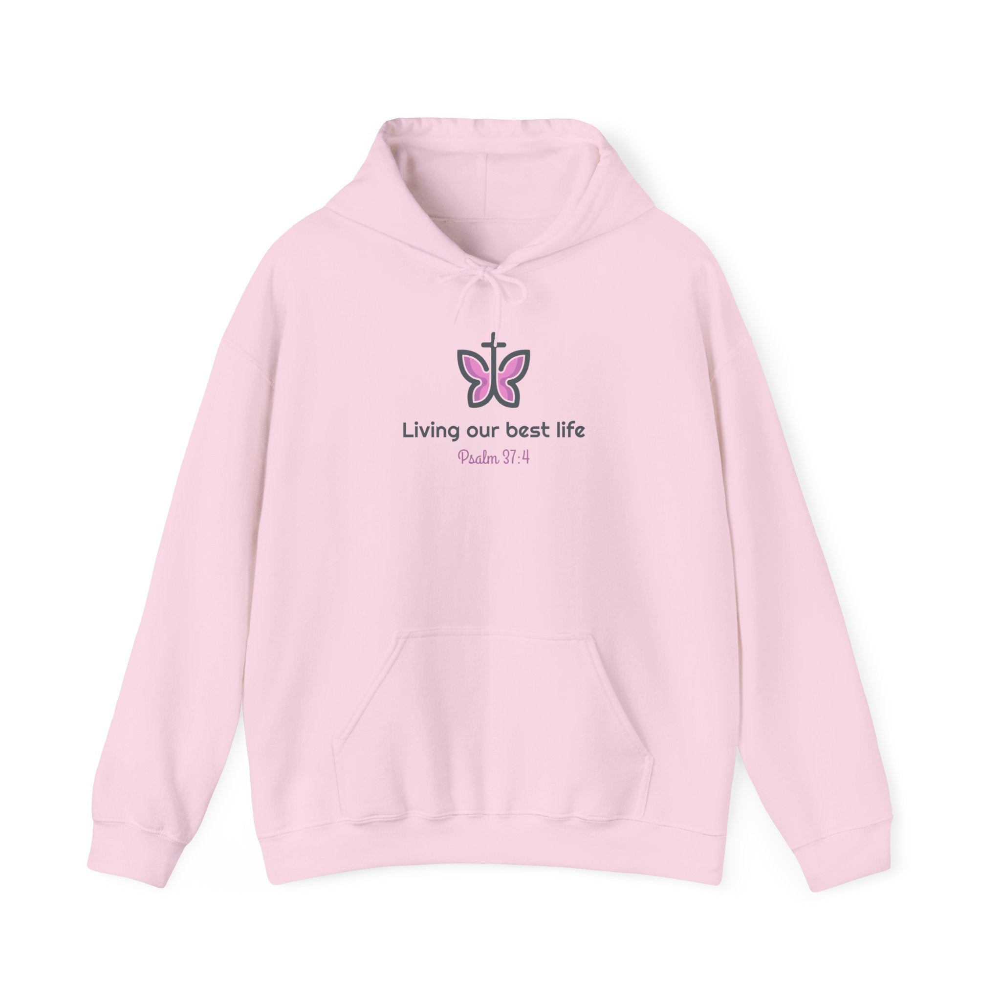 Living Our Best Life Inspirational Hoodie