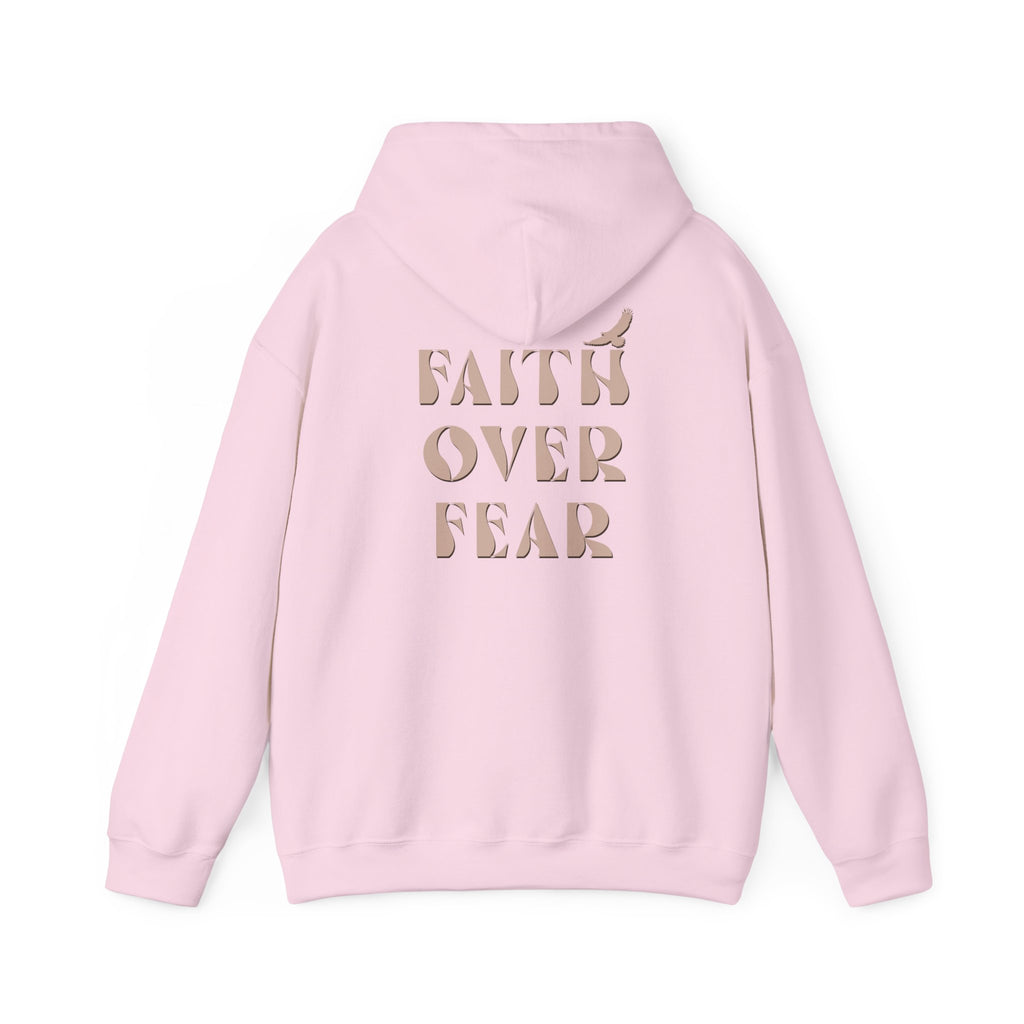 Faith Over Fear Hoodie — Inspirational Pullover