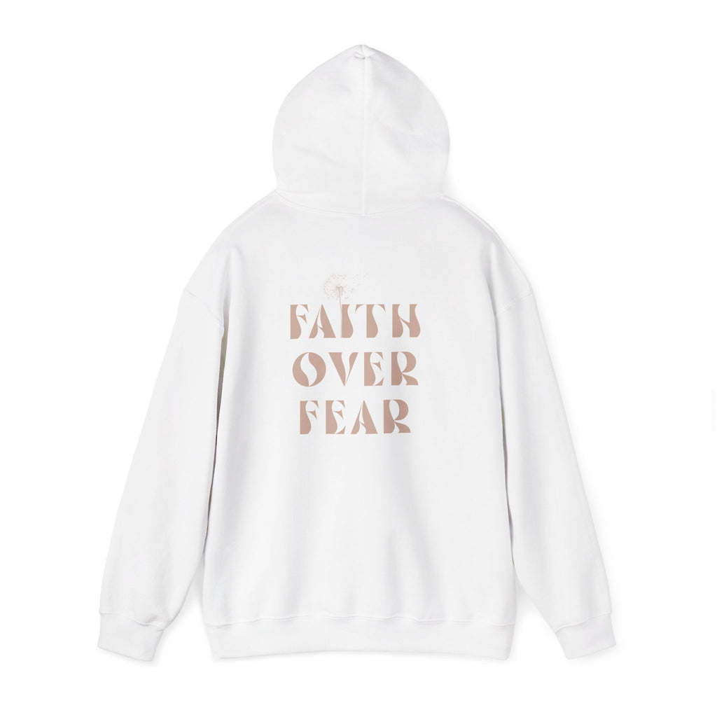Faith Over Fear Hoodie — Inspirational Pullover Hoodie