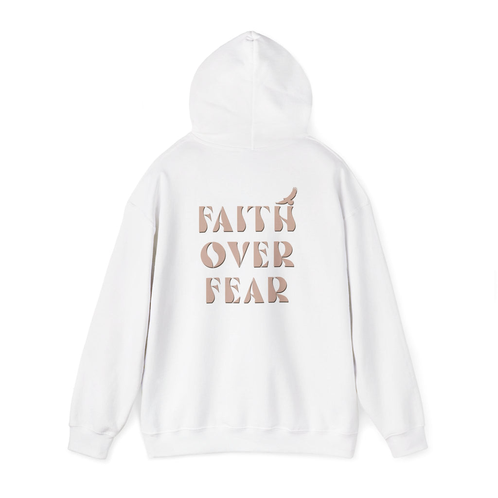 Faith Over Fear Hoodie — Inspirational Pullover