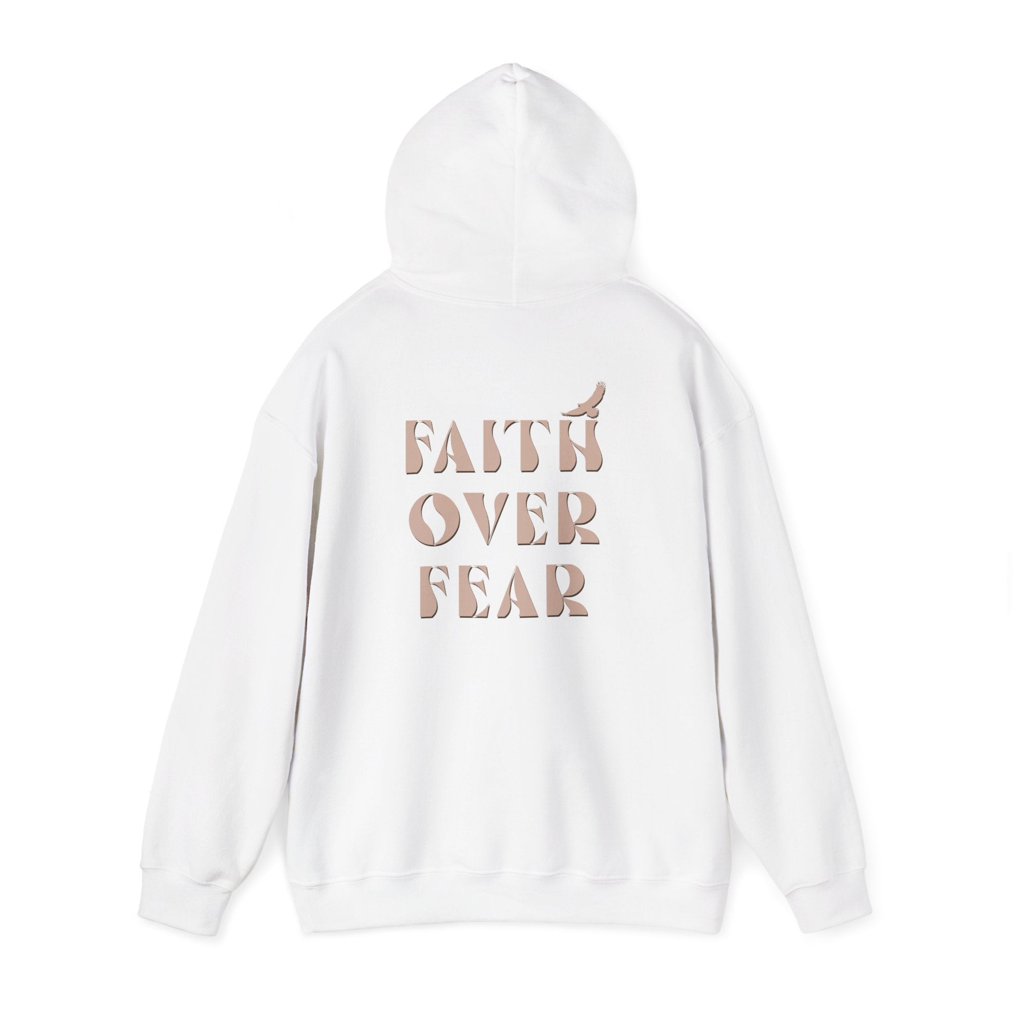 Faith Over Fear Hoodie — Inspirational Pullover