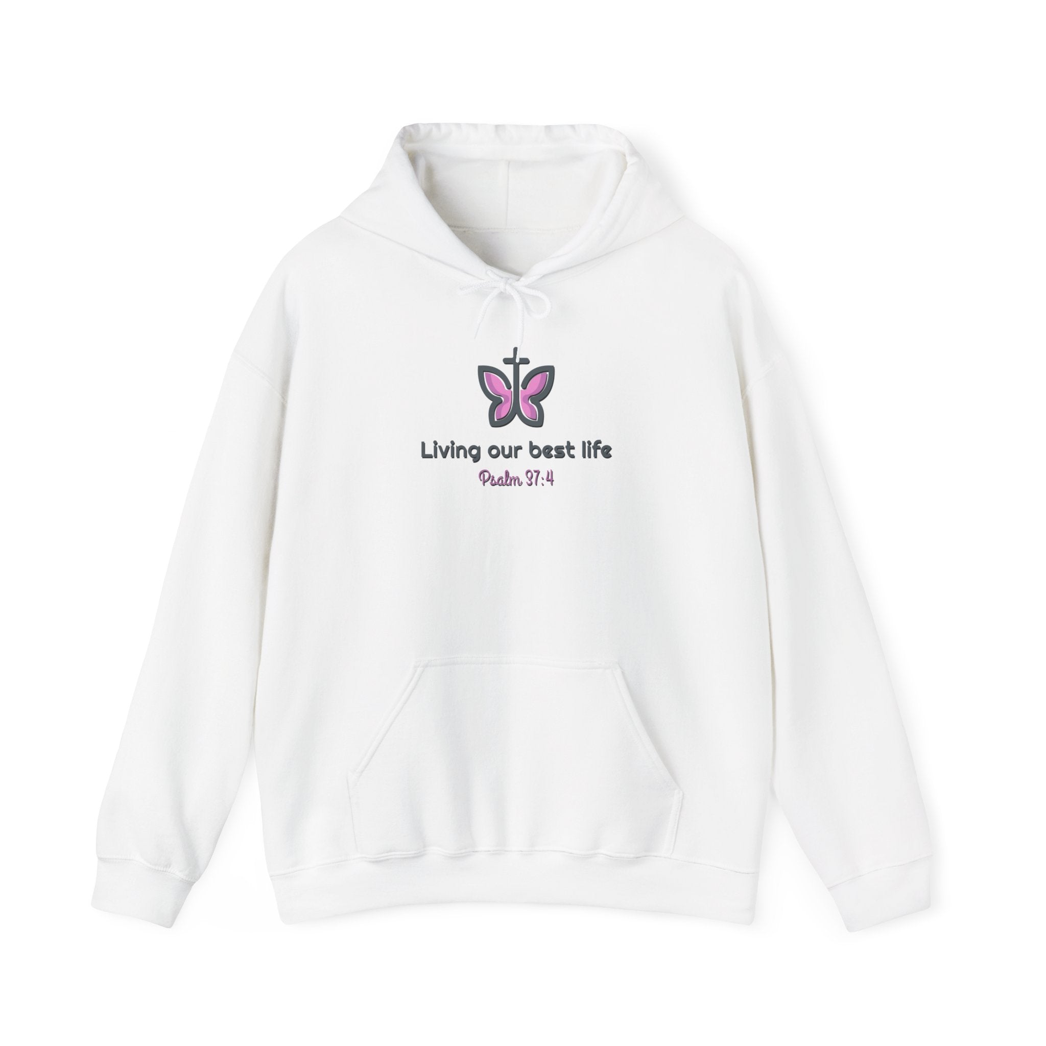 Living Our Best Life Inspirational Hoodie