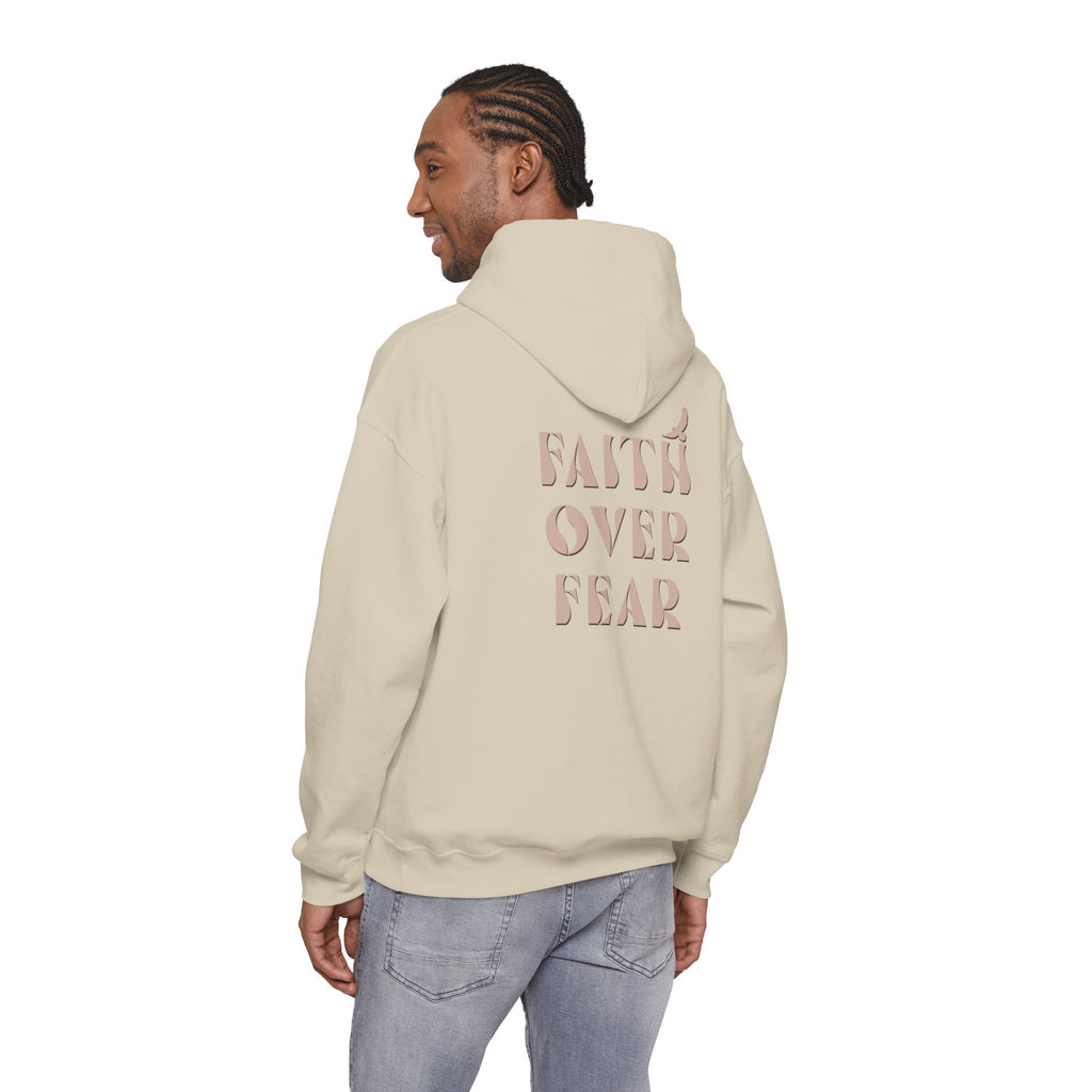 Faith Over Fear Hoodie — Inspirational Pullover