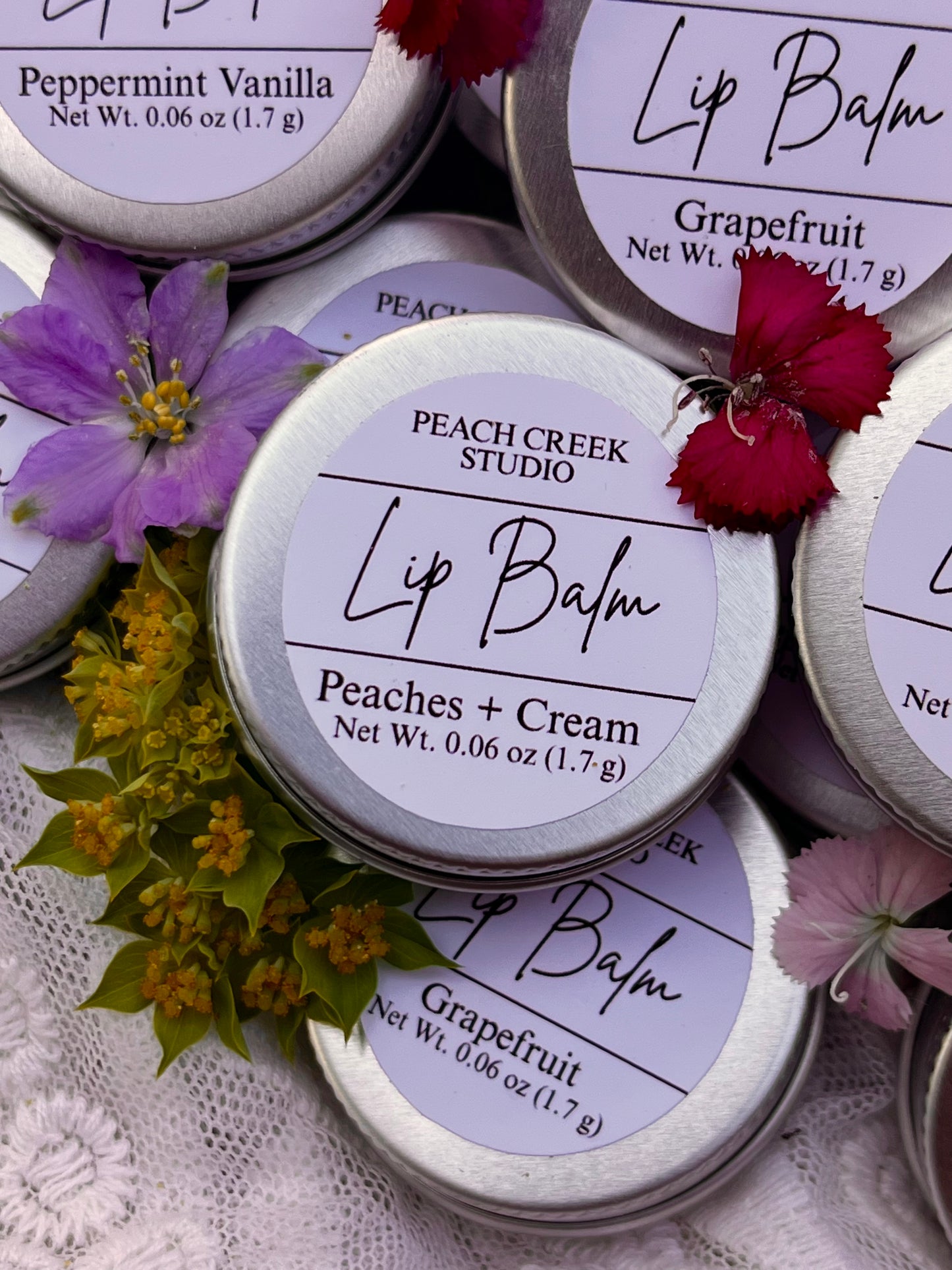 Lip Balm - Peaches + Cream