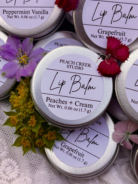 Lip Balm - Peaches + Cream