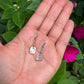 Mother of Pearl + Sterling Silver Earrings