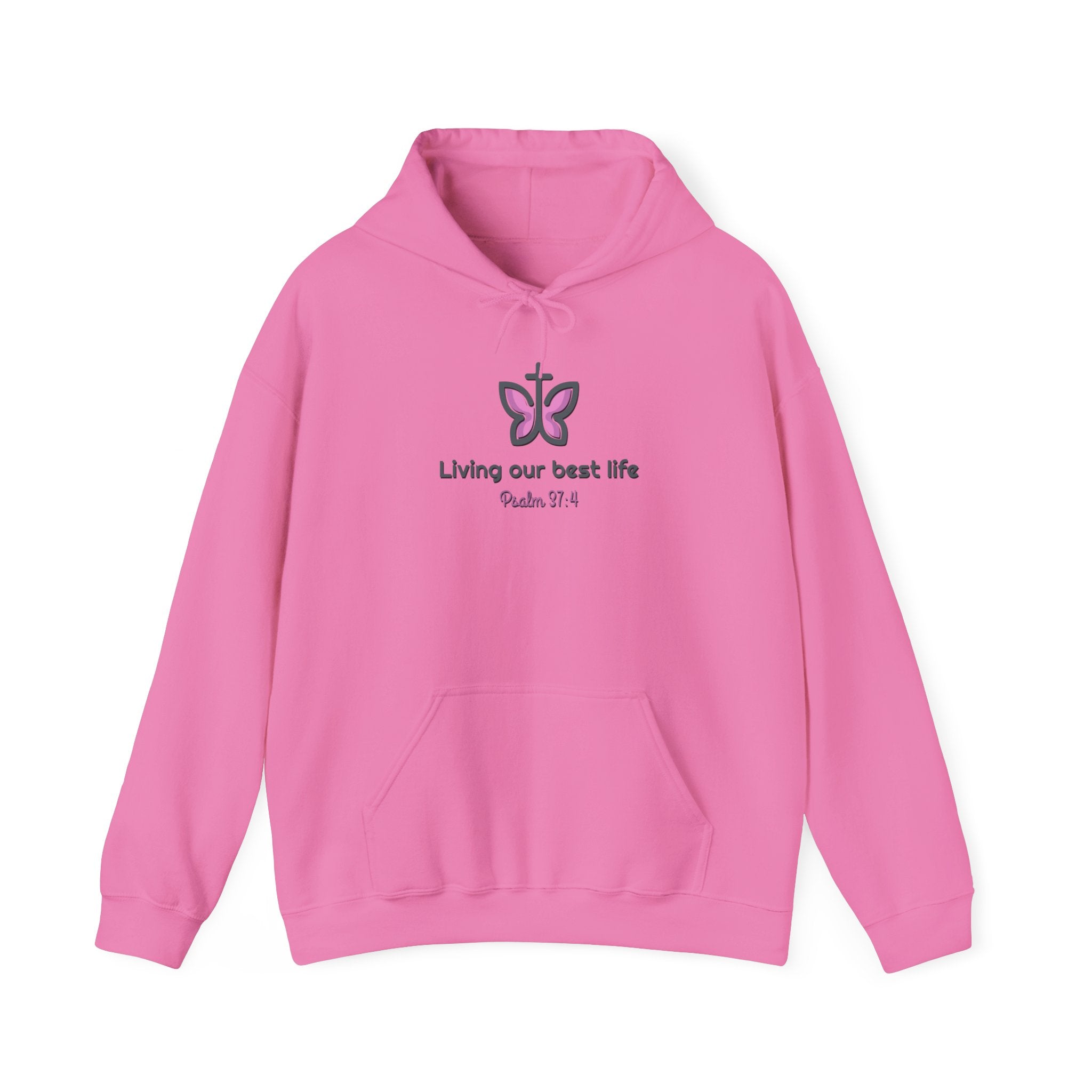Living Our Best Life Inspirational Hoodie