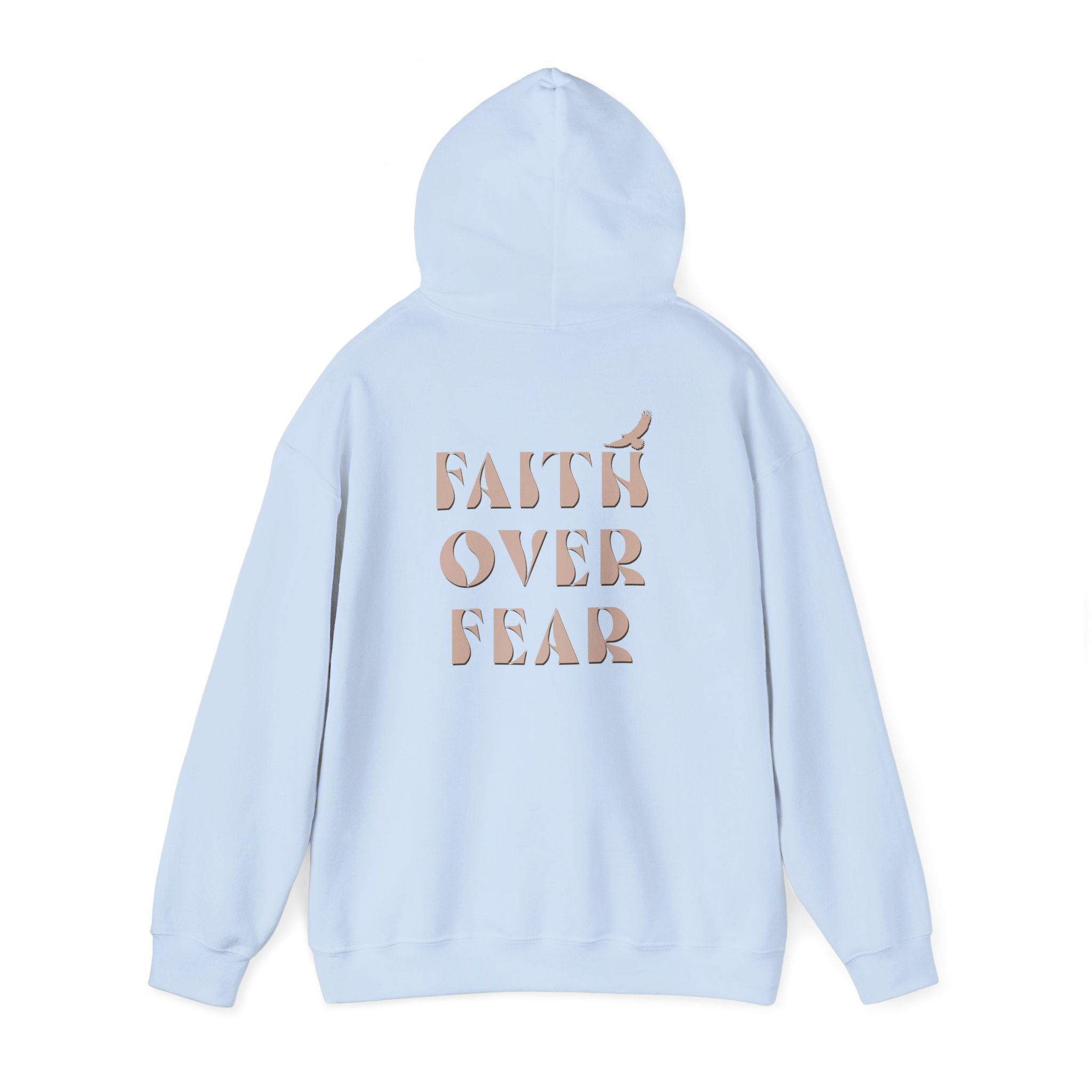 Faith Over Fear Hoodie — Inspirational Pullover