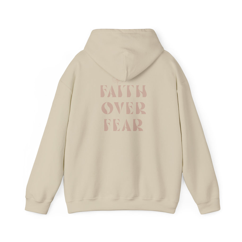 Faith Over Fear Hoodie — Inspirational Pullover Hoodie