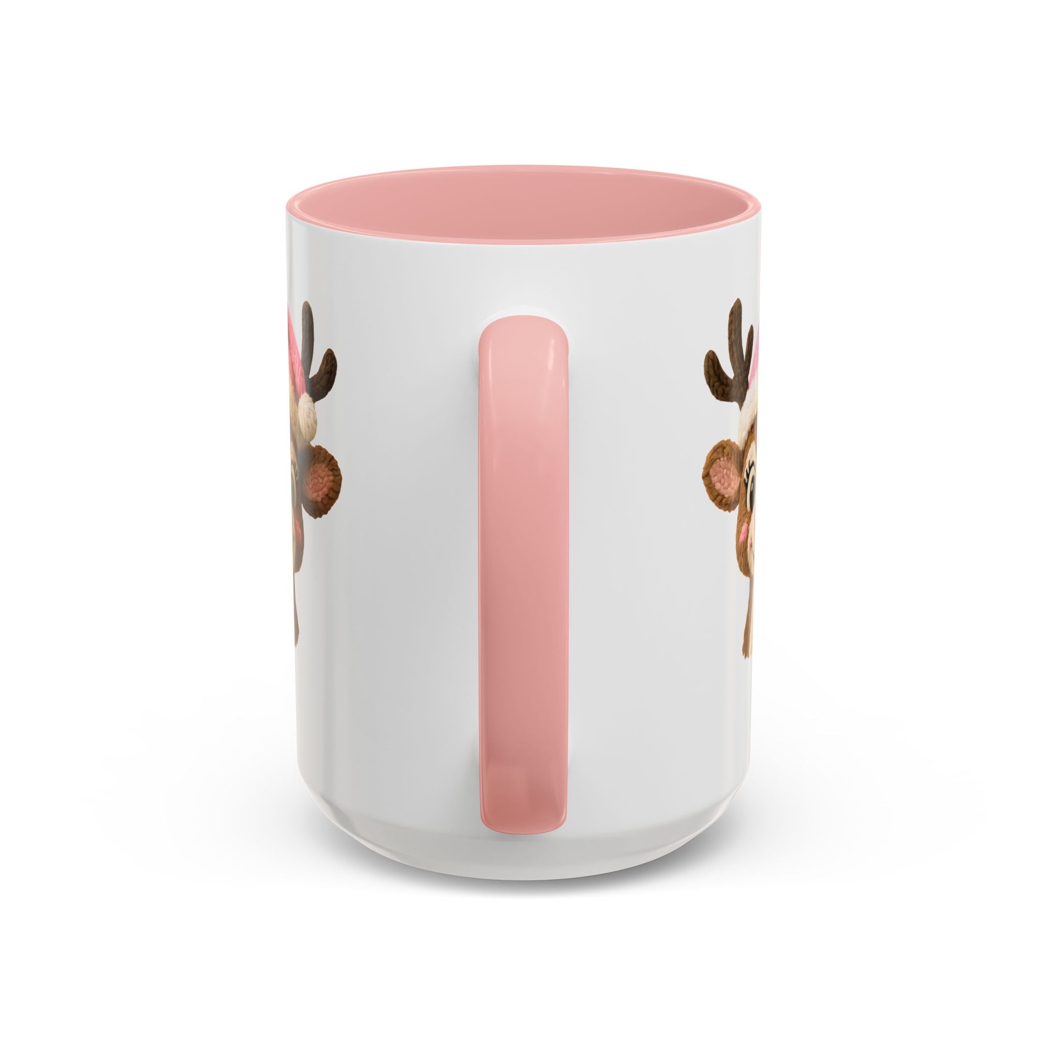 Rudolph Knit Accent Coffee Mug — Cute Holiday Coffee Cup (11/15 oz)