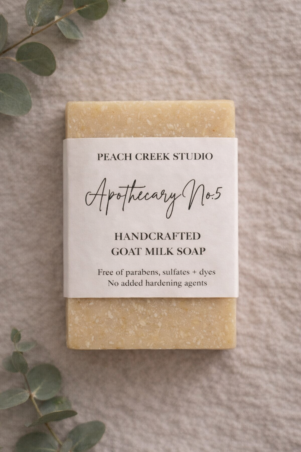 Handcrafted Goat Milk Soap - Apothecary No. 5