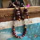 Purple Spiny Oyster Choker Lariat Necklace
